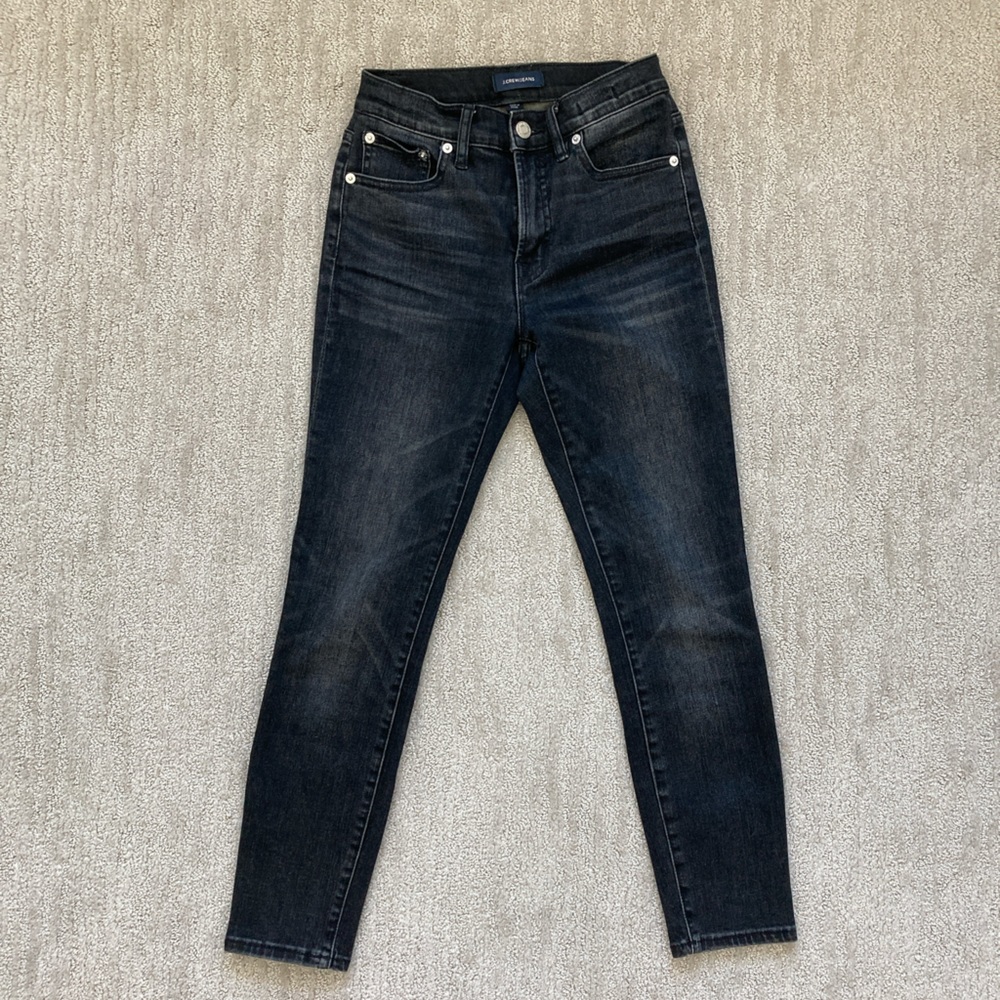 Jcrew 9” High-Rise Toothpick Denim